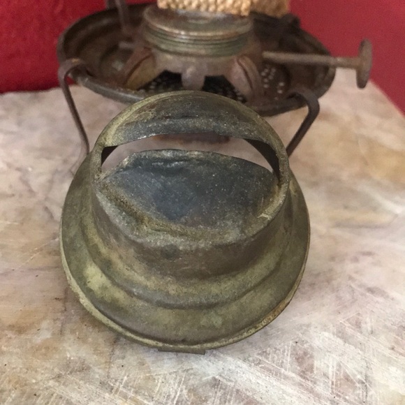 P&A Eagle Accents Vintage Glass Pa Eagle Oil Lamp Poshmark